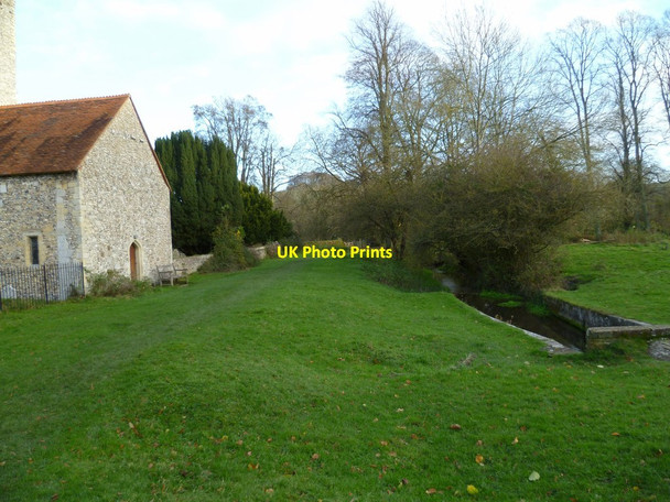 Photo 6"x4" Just south of the church at St Cross Winchester c2011