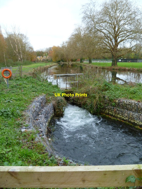 Photo 6"x4" The Itchen Navigation looking towards Winchester Winchester c2011