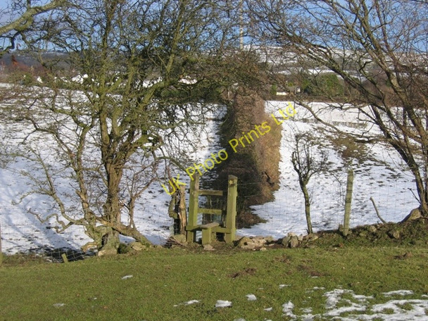 Photo 6"x4" Footpath to Llanarmon yn Ial Bryn-yr-ogof c2007