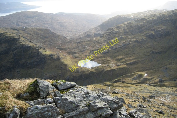 Photo 6"x4" Loch Fionna-choire Loch Fionna-choire c2007