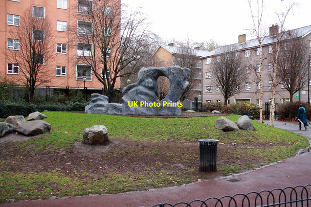 Photo 6"x4" Judd Street Open Space London c2011