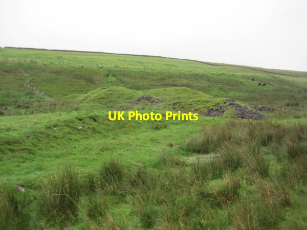 Photo 6"x4" Spoil Heaps near Hole House Crossgill\/NY7440 c2011