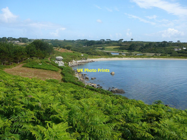 Photo 6"x4" Porth Hellick, St Mary's Hugh Town c2011