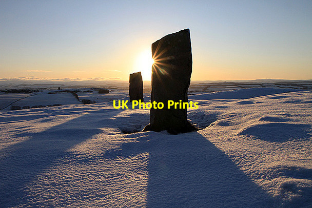 Photo 6"x4" Sunrise on Brotherstone Hill East Third\/NT6436 c2011