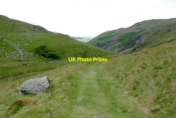 Photo 6"x4" Bridleway towards Cwm Egnant, Ceredigion Strata Florida c2011