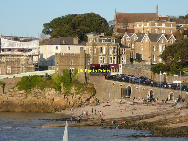 Photo 6"x4" Clevedon Bay and landing slip Clevedon c2011