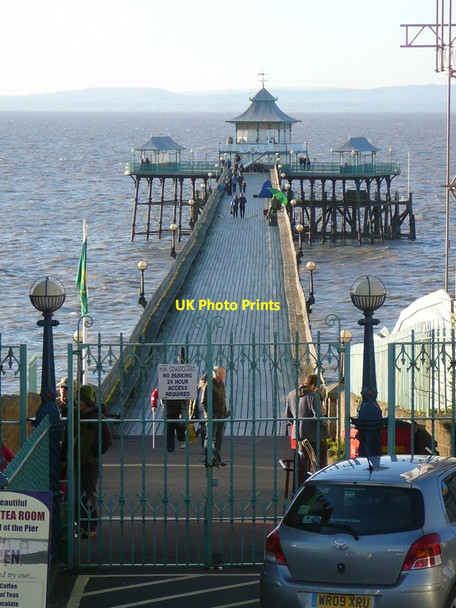 Photo 6"x4" View along Clevedon Pier Clevedon c2011