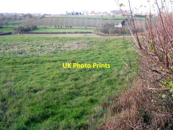 Photo 6"x4" Field edge near Upton Pibsbury c2011