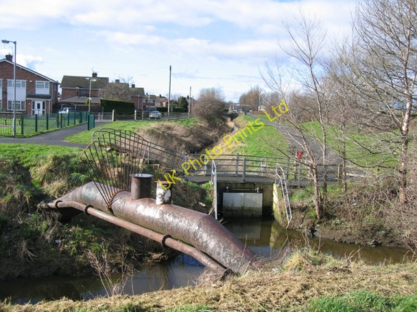 Photo 6"x4" Balderton Brook and Drainage Ditch. Saltney c2007