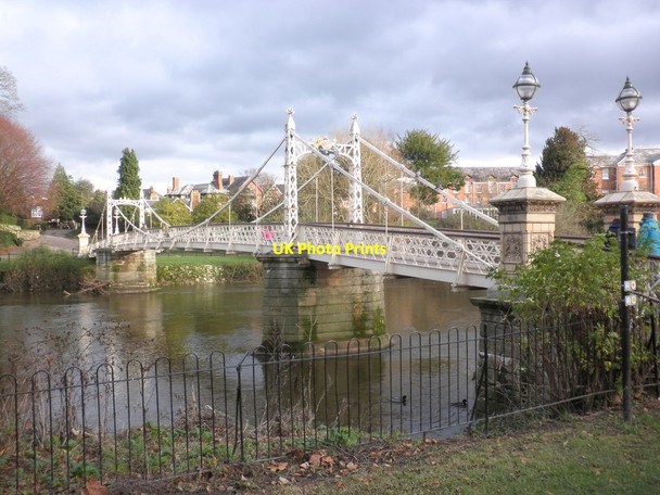 Photo 6"x4" Victoria Bridge, Hereford Hereford c2011