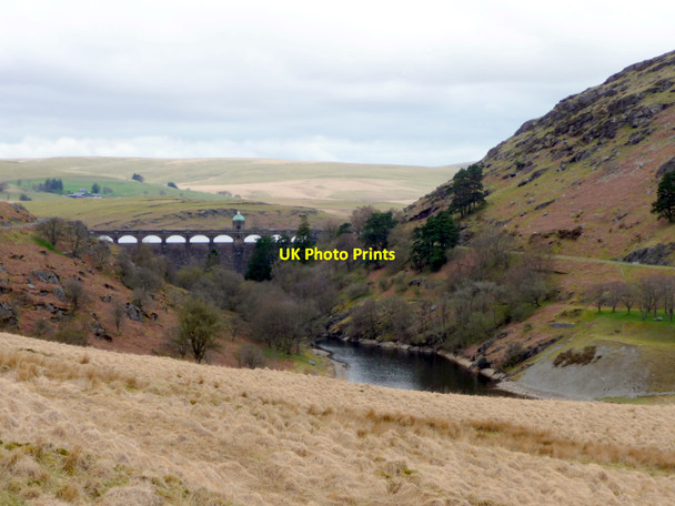 Photo 6"x4" Craig Goch Dam, Elan Valley, Mid-Wales Pen Cwmyrhafod c2011