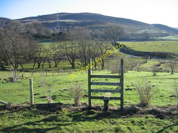 Photo 6"x4" Stile at Pen-y-Bryn Farm Gwernol c2007