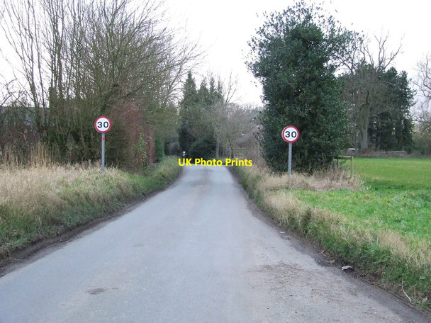 Photo 6"x4" Speed Restriction Horringer c2012