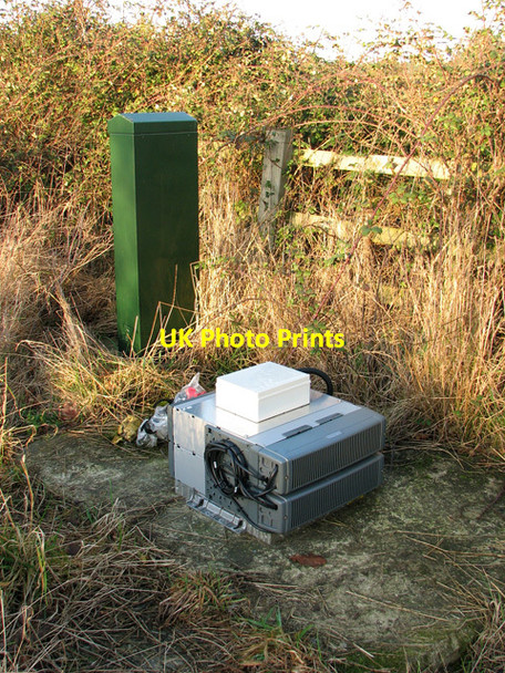 Photo 6"x4" Mobile phone mast beside West Acre Road, Swaffham Swaffham c2012