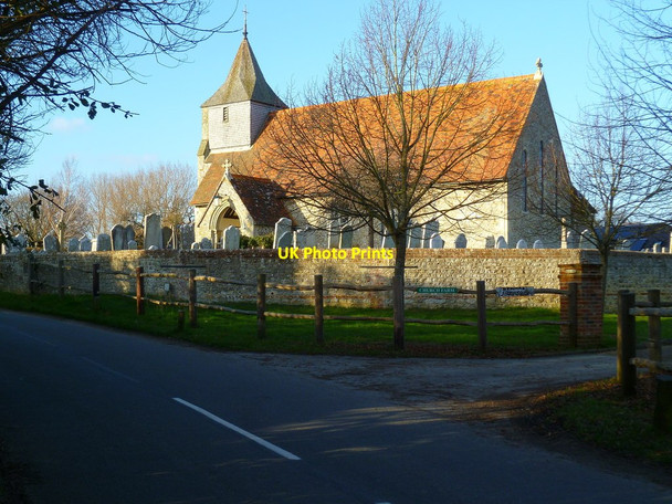Photo 6"x4" Itchenor church West Itchenor c2012