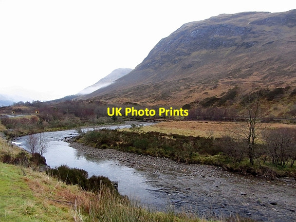 Photo 6"x4" River Lochy Beinn na Sr\u00f2ine\/NN2328 c2012