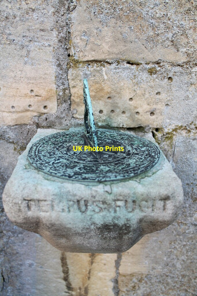 Photo 6"x4" Sundial, St Peter's church, Norton Disney Norton Disney c2012