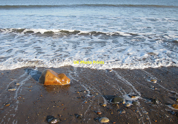 Photo 6"x4" Ebb tide, Sandsend Sandsend\/NZ8612 c2012