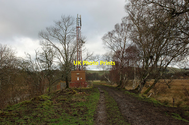 Photo 6"x4" Communications mast near Dreva Broughton\/NT1136 c2012