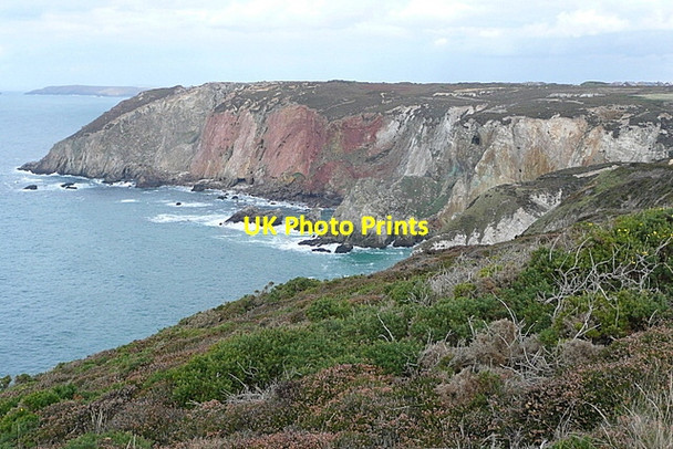 Photo 6"x4" Towards Cligga Head Trevellas c2011
