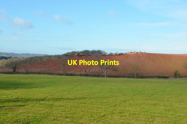 Photo 6"x4" Quarry restoration Rothley Plain c2012