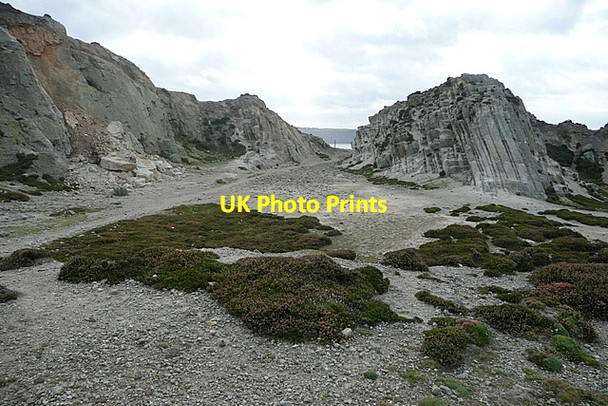 Photo 6"x4" On Cligga Head Trevellas c2011