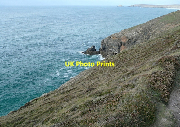 Photo 6"x4" East of Cligga Head Perranporth c2011