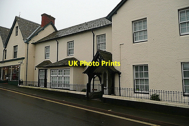 Photo 6"x4" Houses on Porlock High Street Doverhay c2011