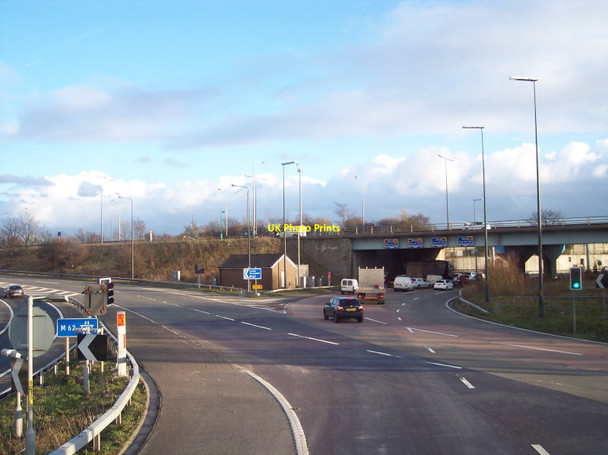 Photo 6"x4" Junction 18 on the M66,M60,M62 Motorways Whitefield\/SD8106 c2012