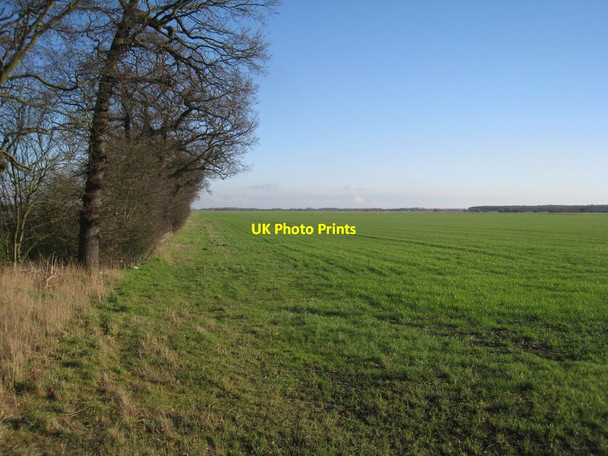 Photo 6"x4" View over Misson Carr Blaxton\/SE6700 c2012