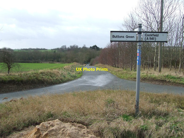 Photo 6"x4" View From The Junction Button's Green c2012