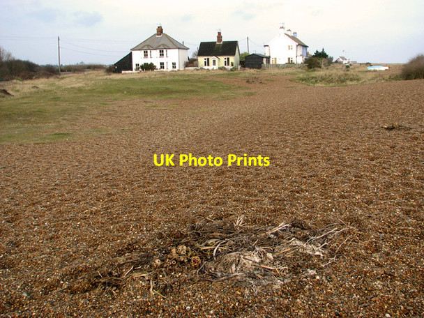 Photo 6"x4" Shingle beach on Shingle Street Shingle Street c2012