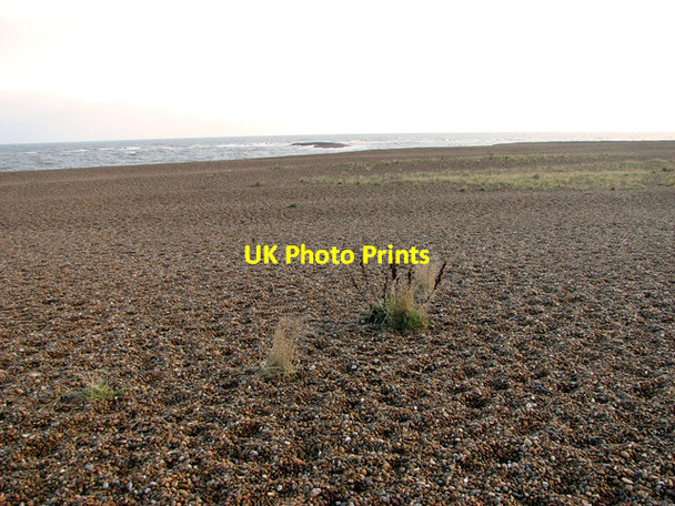 Photo 6"x4" Shingle beach on Shingle Street Shingle Street c2012 P1