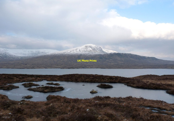 Photo 6"x4" Looking across Blackwater Reservoir Lochan na Craoibhe\/NN3359 c2012