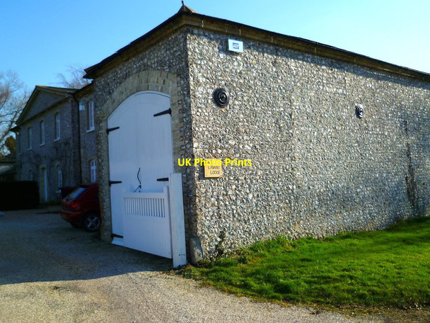 Photo 6"x4" Entrance to East Lavant Lodge East Lavant c2012
