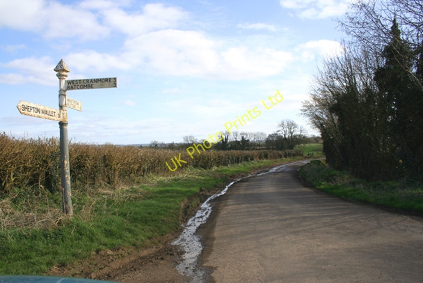 Photo 6"x4" Lane near Mitchell's Elm Farm, East Cranmore East Cranmore c2007
