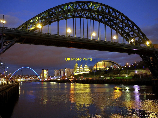 Photo 6"x4" Tyne Bridge Newcastle upon Tyne c2012