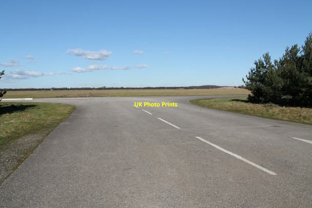 Photo 6"x4" Access road to old RAF Swinderby Witham St Hughs c2012