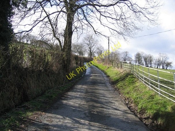 Photo 6"x4" Minor Road near Bryneglwys Bryneglwys\/SJ1447 c2007
