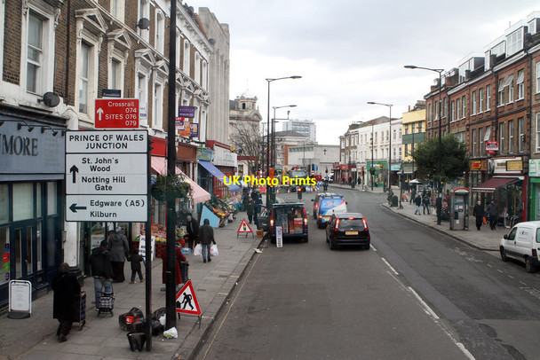 Photo 6"x4" Harrow Road Kensal Town c2012
