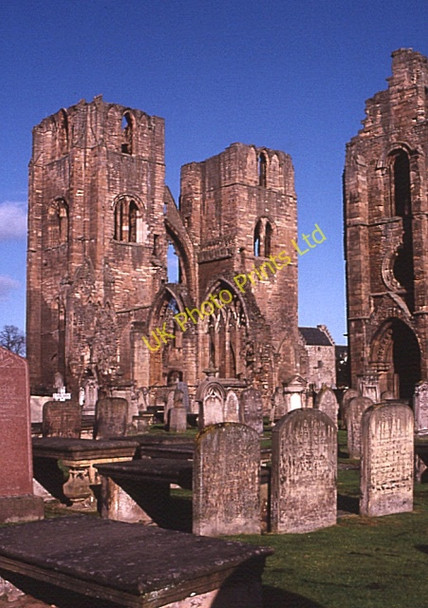 Photo 6"x4" Elgin Cathedral Elgin c1990 P1