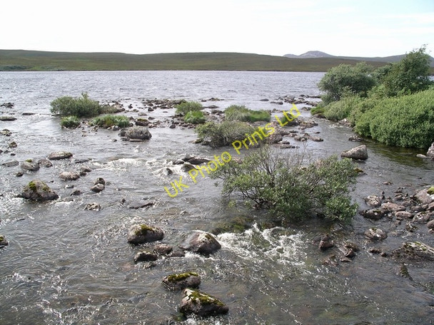 Photo 6"x4" Outflow, Loch Osgaig Brae of Achnahaird c2005