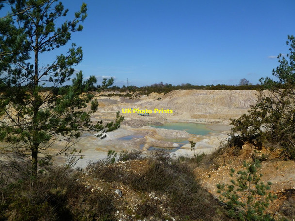 Photo 6"x4" South Heath, sand pit Stokeford c2012