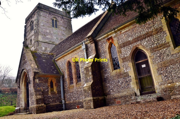 Photo 6"x4" Turnworth: St Mary's Church Hedge End\/ST8206 c2012