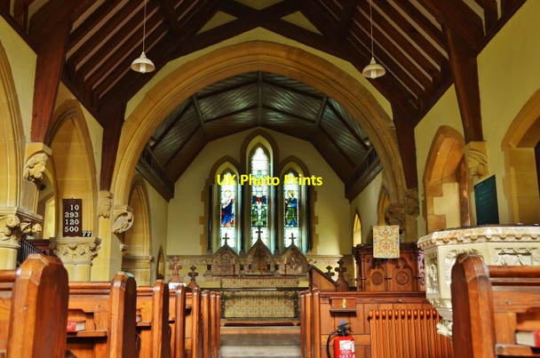 Photo 6"x4" Turnworth: St Mary's Church Interior Hedge End\/ST8206 c2012