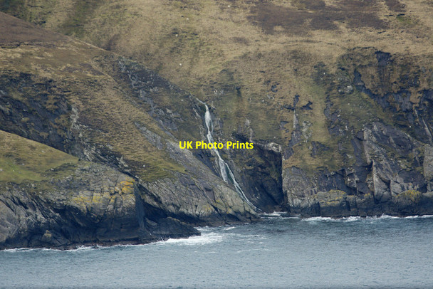 Photo 6"x4" Burn of Scournasdale, Hermaness Burrafirth c2012