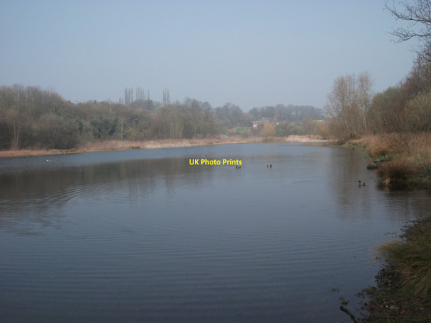 Photo 6"x4" Old clay pit at Johnstown Afon Eitha\/SJ2945 c2012