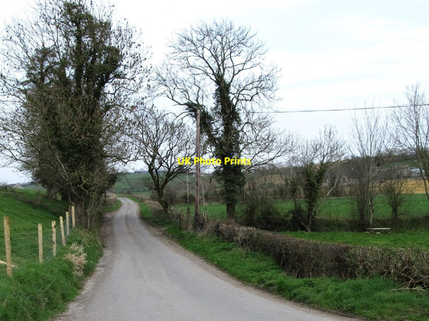 Photo 6"x4" View eastwards along Ardkeeragh Road Milltown\/J1436 c2012