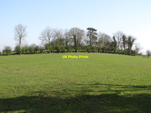 Photo 6"x4" A rath above Sentry Box Road Annaclone c2012