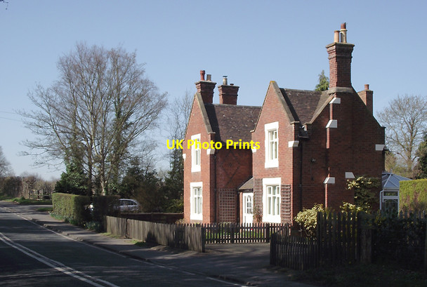 Photo 6"x4" Fine semi-detached houses at Stanmore, Shropshire Stanmore\/SO7492 c2012